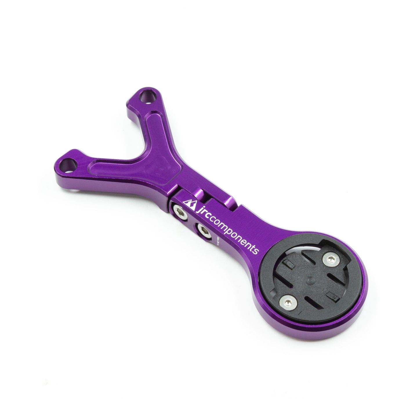 JRC Components, Lightweight Underbar Out Front Mount GPS Computer Mount for Cannondale Hollowgram Knot and Save Handlebar and Stem System for Wahoo in Purple