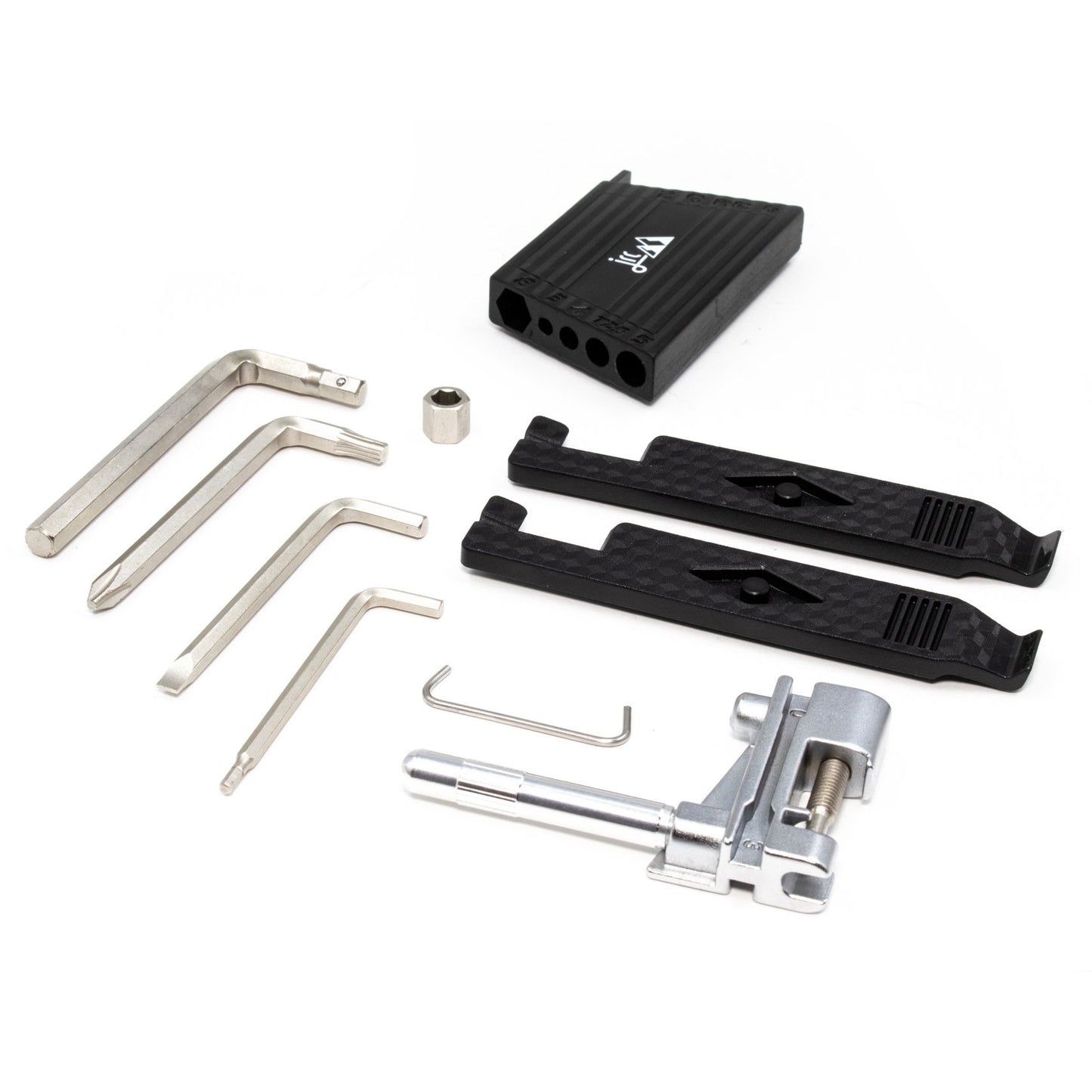 JRC Components Lightweight Bicycle Components Compact Flatpack Multi Tool Set 